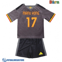 Fotballdrakt Barn AS Roma Manu Kone #17 Tredjedraktsett 2026-27 Kortermet (+ Korte bukser)